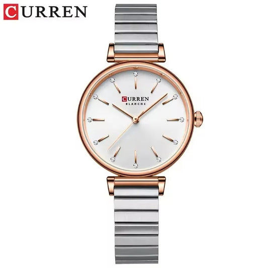 Reloj Curren 9081 Mujer Acero Elegante