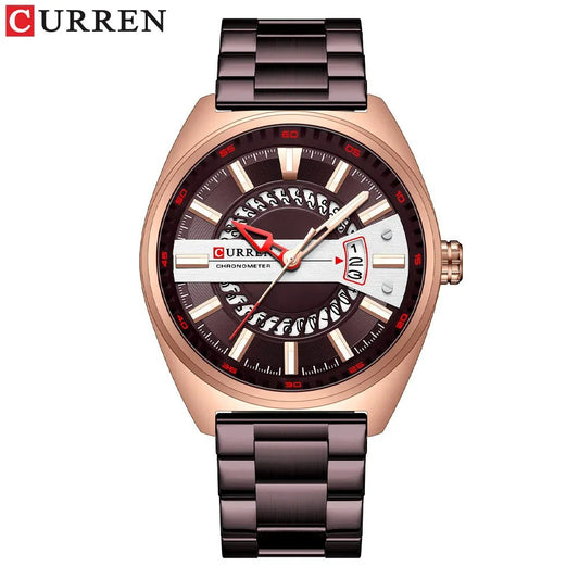Reloj Curren 8403 Hombre Acero con Calendario