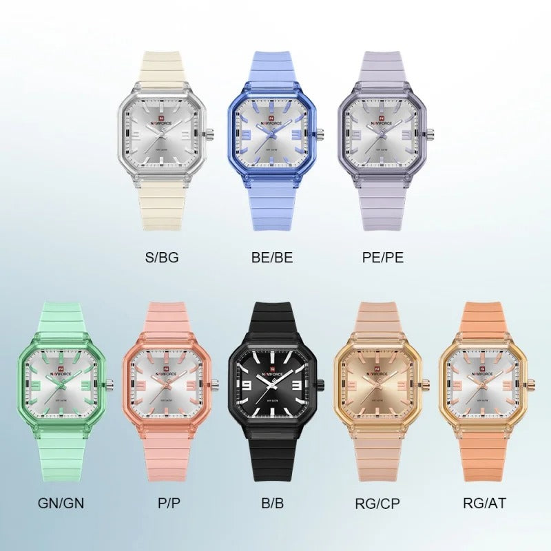 Reloj Naviforce NF6108 Mujer Silicona Luminoso