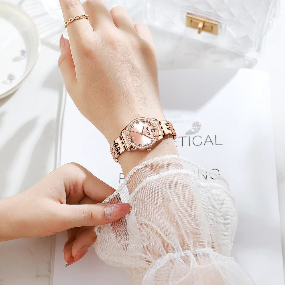 Reloj Curren Mujer Acero Minimalista