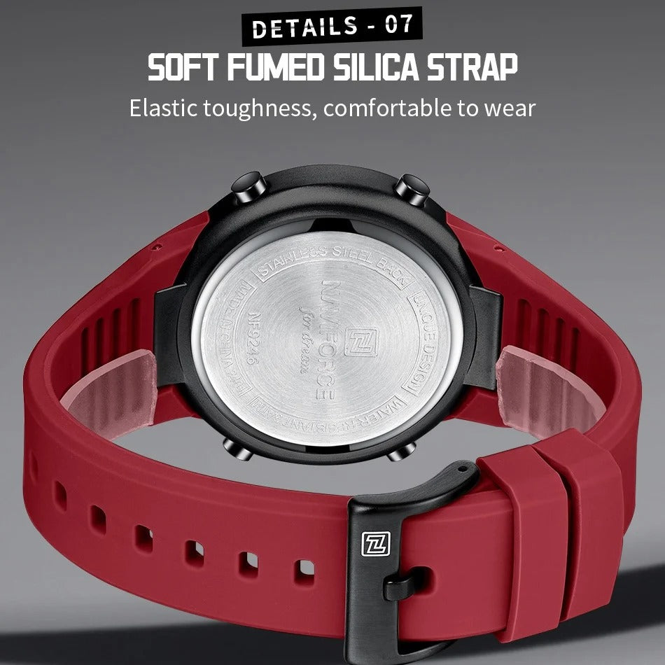 Reloj Naviforce NF9246 Hombre Digital Silicona