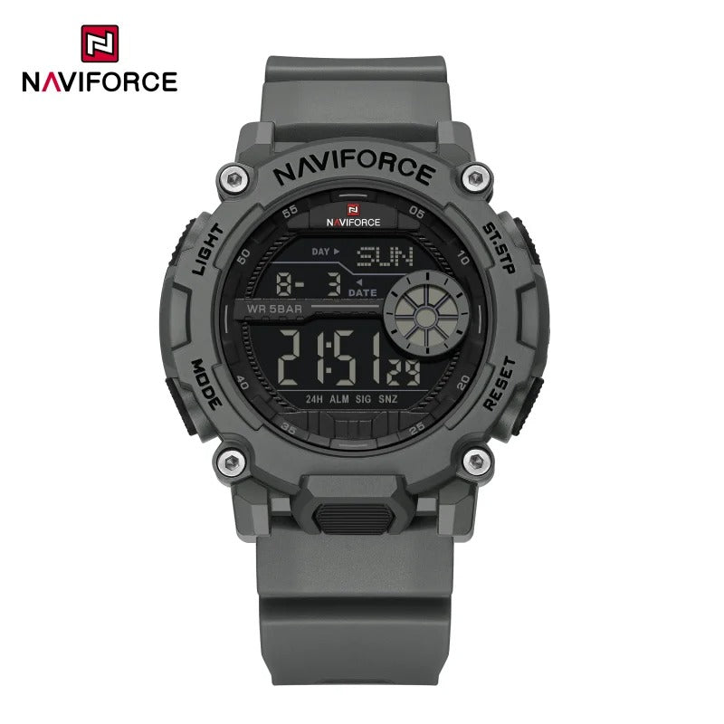 Reloj NAVIFORCE NF7133 Digital Deportivo Hombre 5ATM Resistente al Agua Correa TPU