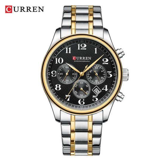 Reloj Curren 8466 Hombre Acero Ejecutivo