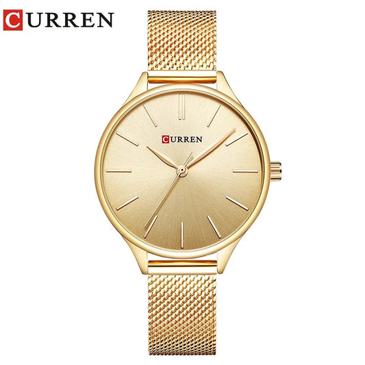 Reloj Curren 9024 Mujer Malla Ultrafino