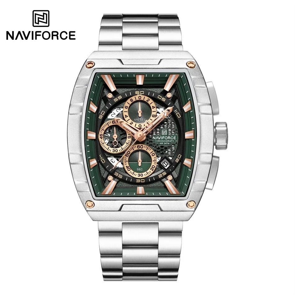 Reloj Naviforce NF8066 Hombre Acero Cronógrafo