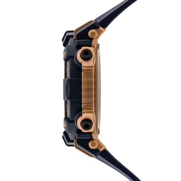 REEBOK RV-WRR-G9-PNPN-WN Warrior Reloj Hombre 2026 – Digital Deportivo Azul/Dorado 100M, Dual Time, Cronómetro