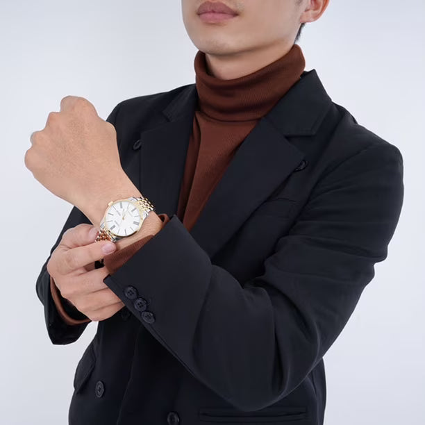 CITIZEN NH8354-58A Reloj Automático Hombre 2026 – Acero Inoxidable Plateado, Calibre 8200, Día y Fecha, 50M