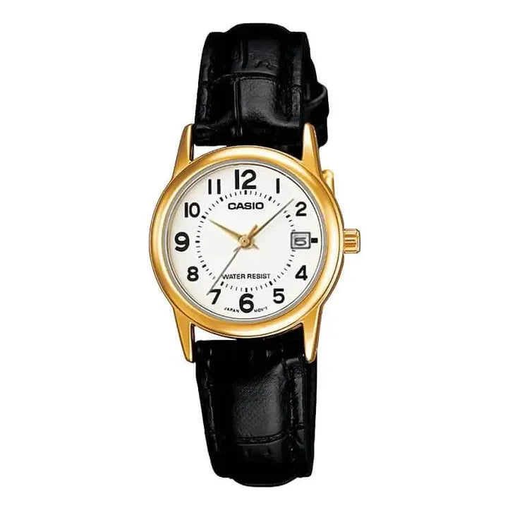 Reloj Casio LTP-V002GL Mujer Cuero — Foucault Valdivia