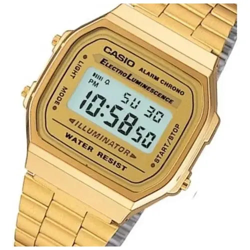 Reloj Casio A168WG Vintage Digital Dorado