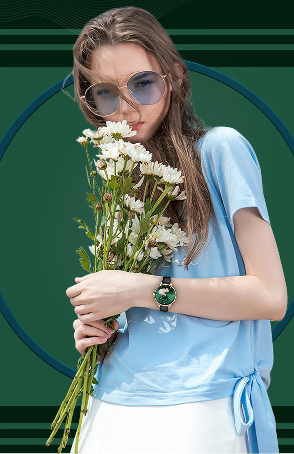 Reloj Curren 9077 de mujer, vista 4