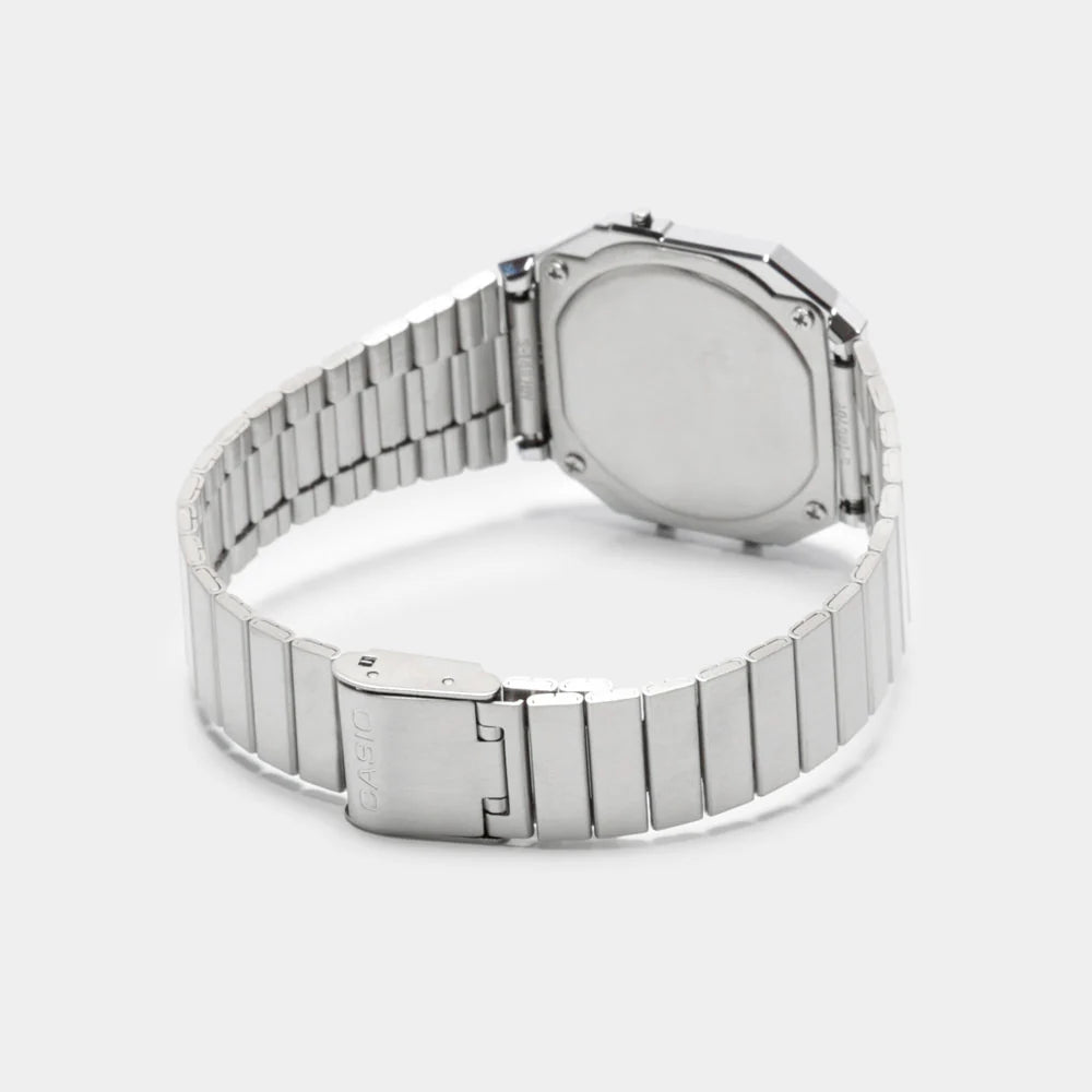 Casio A700W-1ACF Reloj Vintage Slim 2026 – Digital Plateado Ultrafino con Cronómetro, Alarma y Calendario