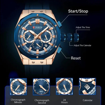 Reloj Curren 8464 de hombre, detalle 2