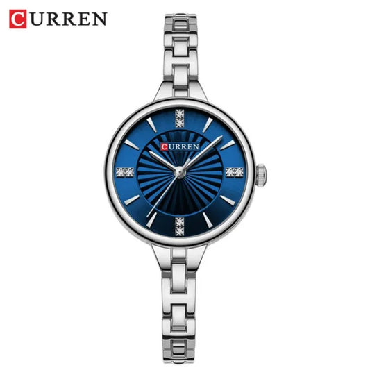 Reloj CURREN 9097L para Mujer – Diseño Elegante de Acero Inoxidable, Cuarzo Resistente al Agua, Estilo Casual de Negocios | Foucault Chile