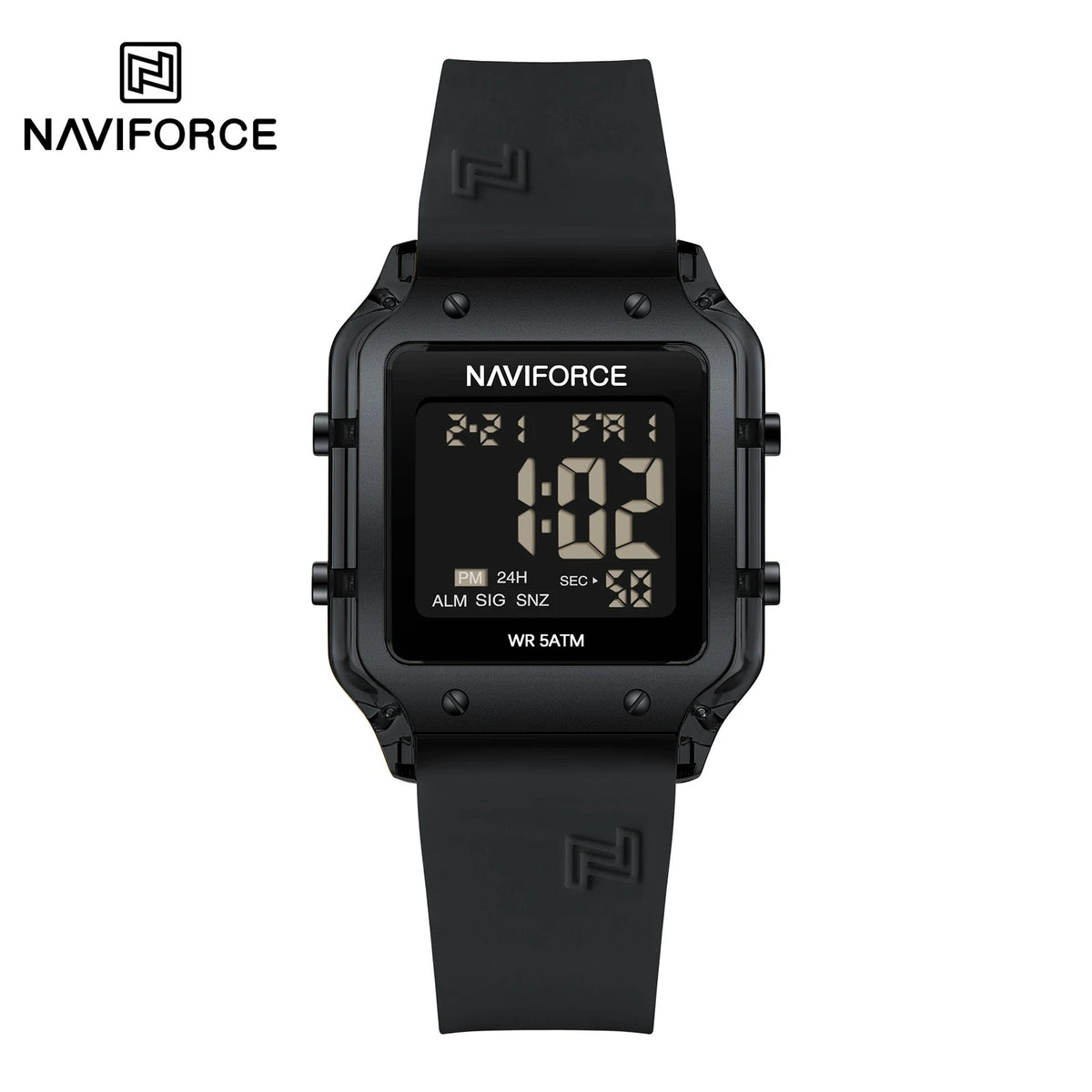 Reloj Naviforce NF6105 Mujer Digital Silicona Amarillo
