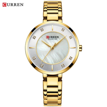 Reloj Curren 9051 Mujer Acero Clásico