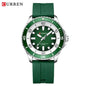 Reloj Curren 8448 Unisex Deportivo de Cuarzo con Correa de Silicona | Resistente al Agua