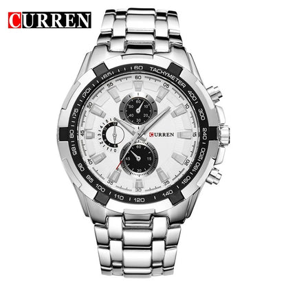 Reloj Curren 8023 Hombre Acero Militar