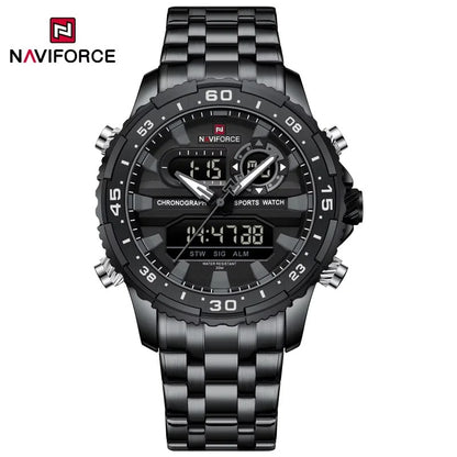 Reloj Naviforce Hombre Acero Analógico Digital