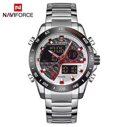 Reloj Naviforce NF9171 Hombre Acero Doble Pantalla
