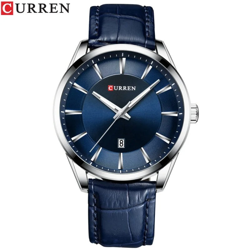 Reloj Curren 8365 Hombre Cuero Ejecutivo — vista 3 | Foucault Relojes