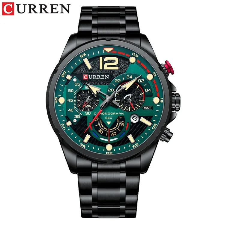 Reloj Curren 8395 Hombre Acero Cronógrafo