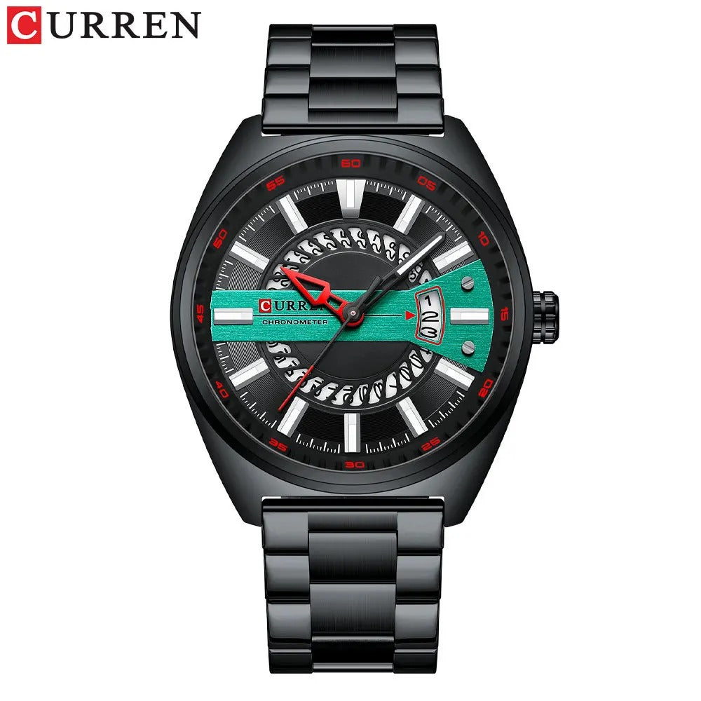 Reloj Curren 8403 Hombre Acero con Calendario
