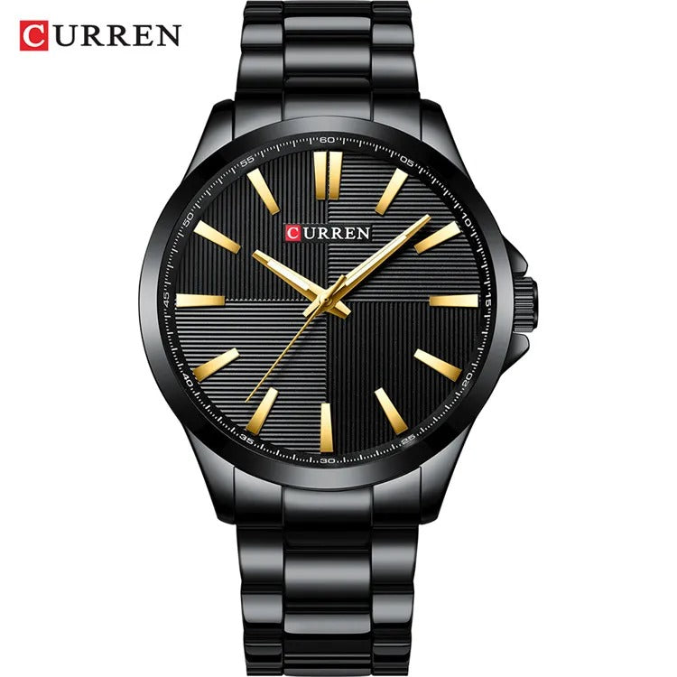 Reloj Curren Hombre Acero Malla Elegante — vista 4 | Foucault Relojes
