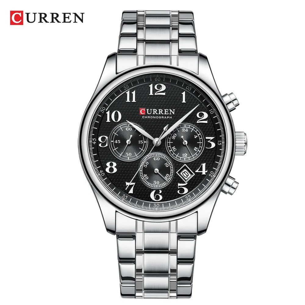 Reloj Curren 8466 Hombre Acero Ejecutivo