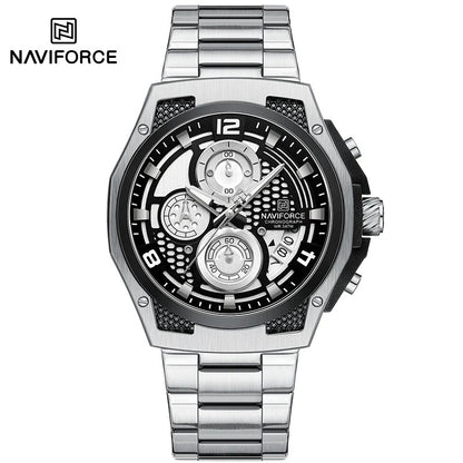 Reloj Naviforce NF8051S Hombre Acero Cronógrafo