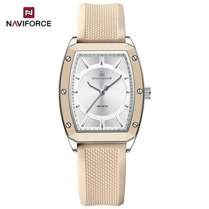Reloj Naviforce NF5049 Mujer Tonneau Silicona