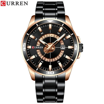 Reloj Curren 8359 Hombre Acero Esfera Grande