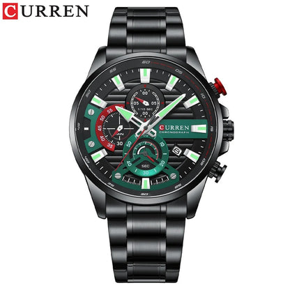 Reloj Curren 8415 Hombre Acero Calendario