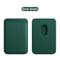 Tarjetero Magnético de Cuero para Hombre | Billetera Minimalista Porta Tarjetas RFID