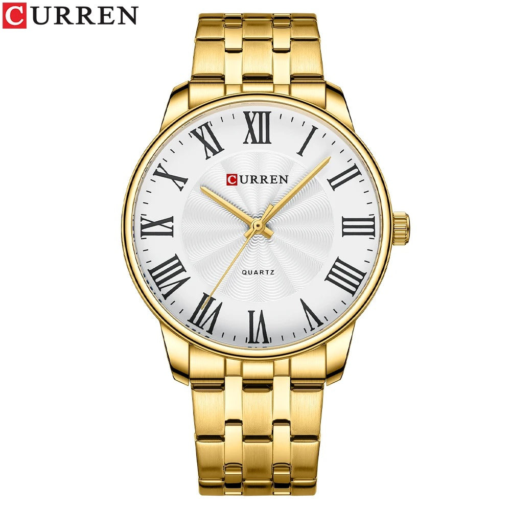 Reloj Curren Hombre Acero Ultrafino Retro