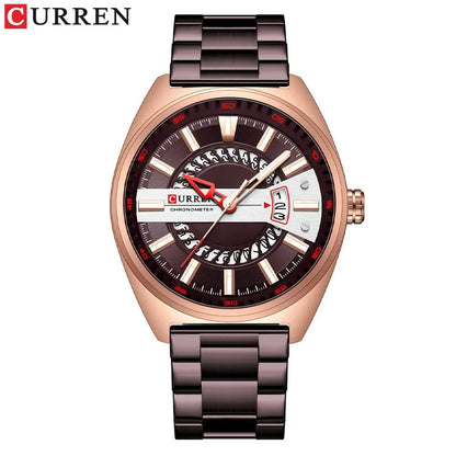 Reloj Curren 8403 Hombre Acero con Calendario