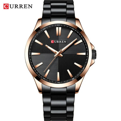 Reloj Curren Hombre Acero Malla Elegante — vista 5 | Foucault Relojes
