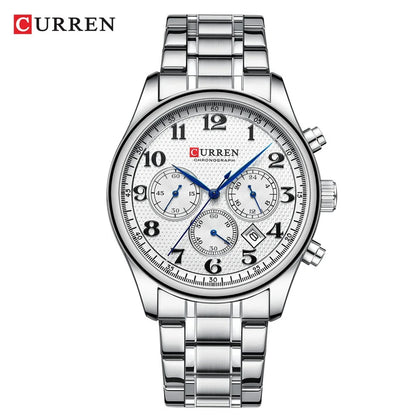 Reloj Curren 8466 Hombre Acero Ejecutivo
