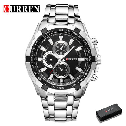 Reloj Curren 8023 Hombre Acero Militar