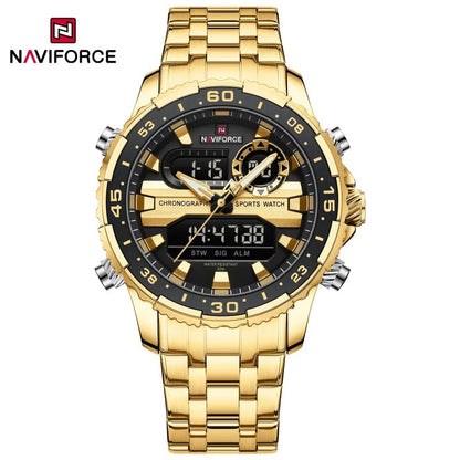 Reloj Naviforce Hombre Acero Analógico Digital