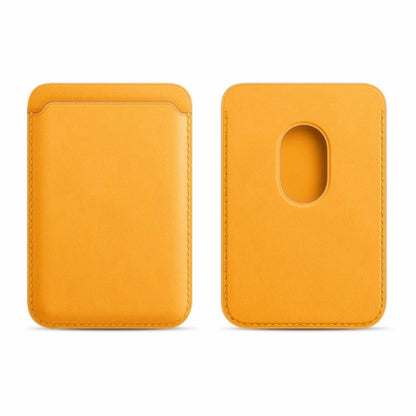 Tarjetero Magnético de Cuero para Hombre | Billetera Minimalista Porta Tarjetas RFID