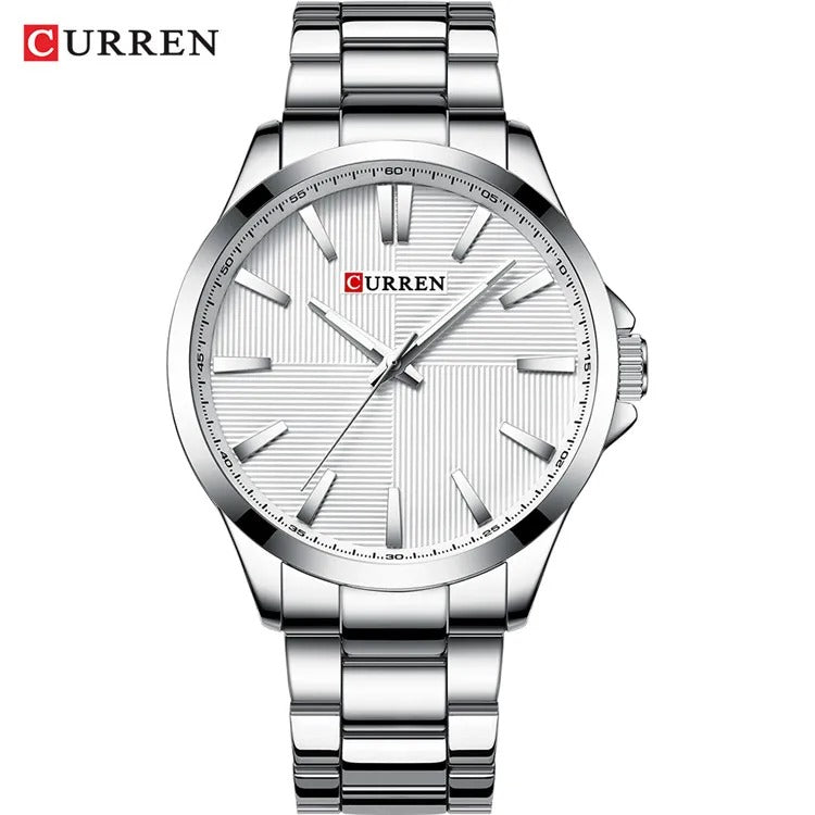 Reloj Curren Hombre Acero Malla Elegante — vista 6 | Foucault Relojes