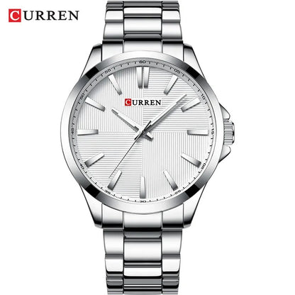 Reloj Curren Hombre Acero Malla Elegante — vista 6 | Foucault Relojes