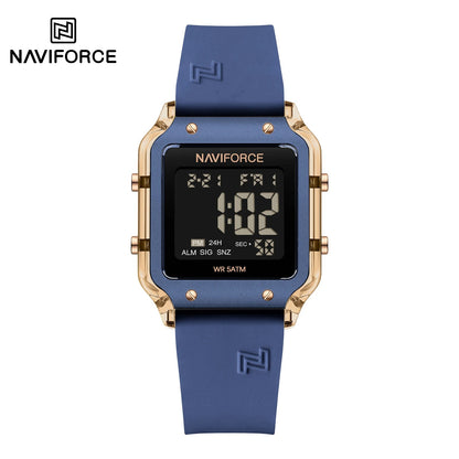 Reloj Naviforce NF6105 Mujer Digital Silicona Amarillo