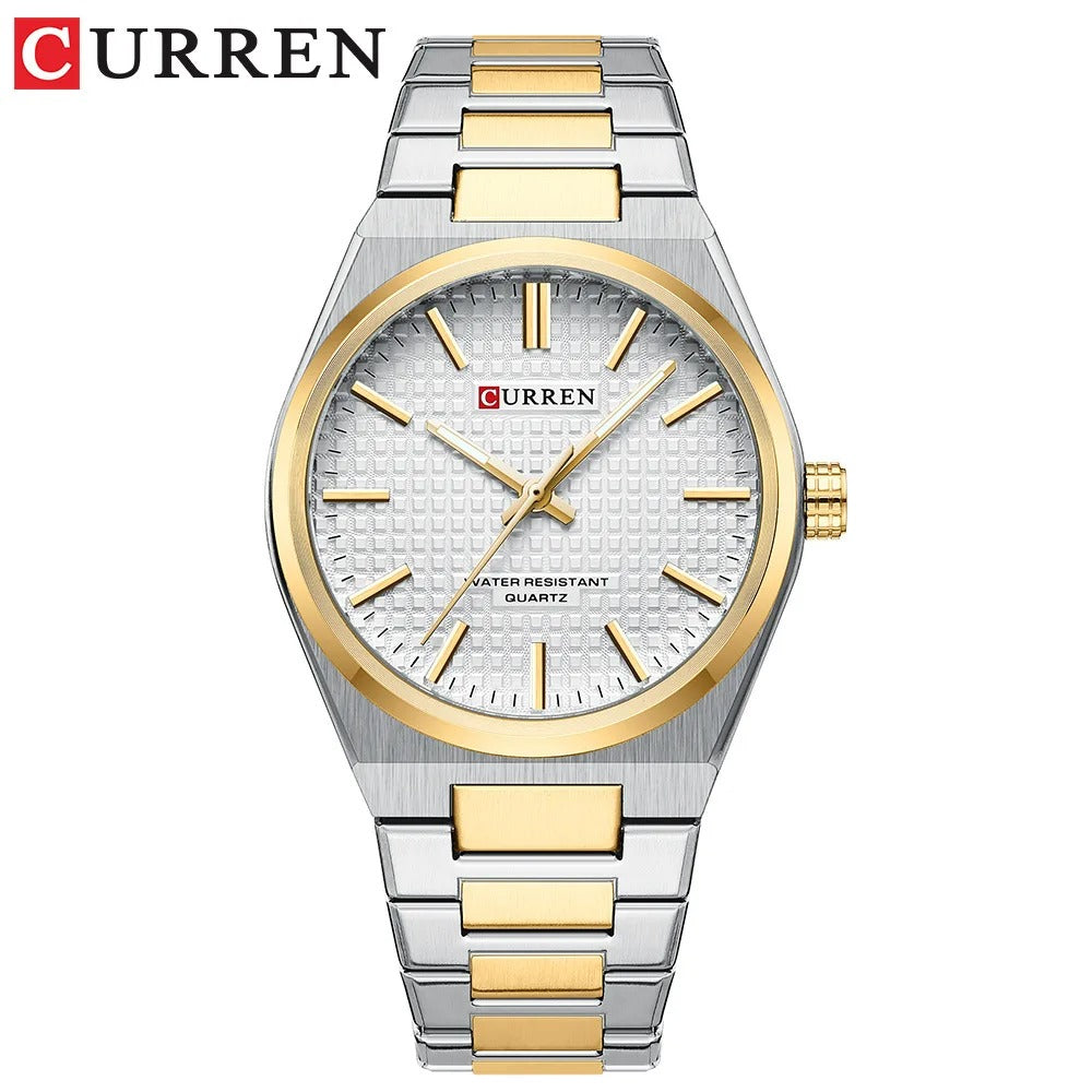 Reloj Curren 8439 Hombre Acero Minimalista