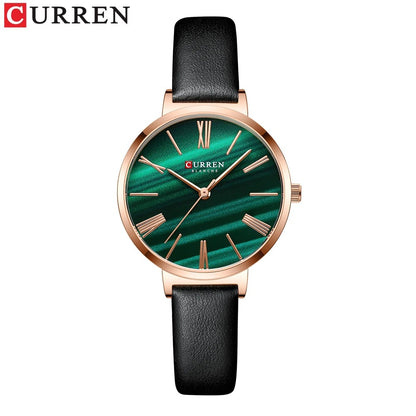 Reloj Curren 9076 Mujer Cuero Genuino