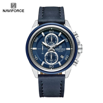 Reloj Naviforce NF8075 Hombre Cuero Cronógrafo
