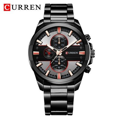 Reloj Curren 8274 Hombre Acero Tres Esferas