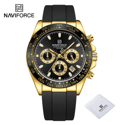 Reloj Naviforce NF8054 Hombre Silicona Cronógrafo