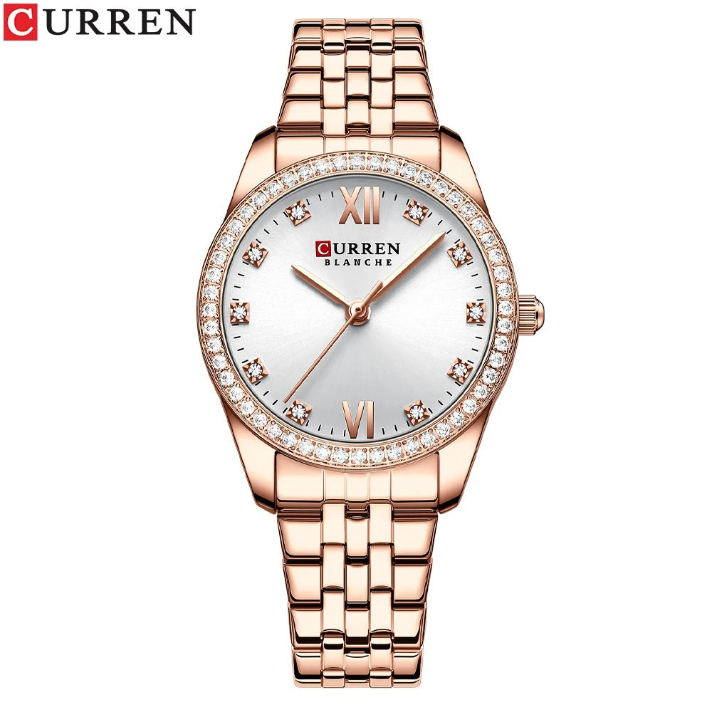 Reloj Curren Mujer Acero Minimalista