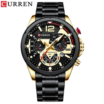 Reloj Curren 8395 Hombre Acero Cronógrafo